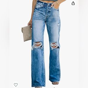 Women’s Distressed Jeans